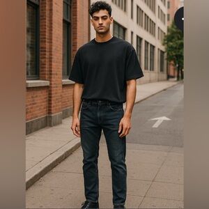 Aeropostale Blue Straight Jeans Classic Denim